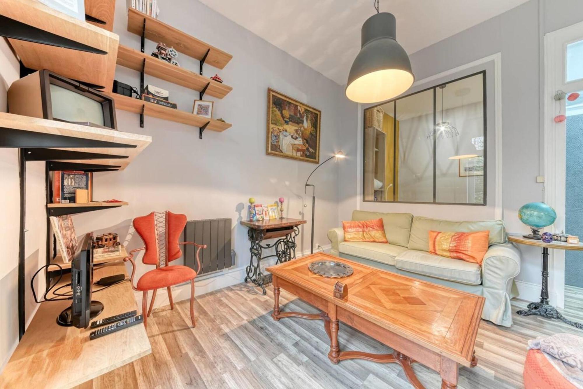 Le Garden City - Bel Appartement Avec Jardin Prive Villeurbanne Exterior foto